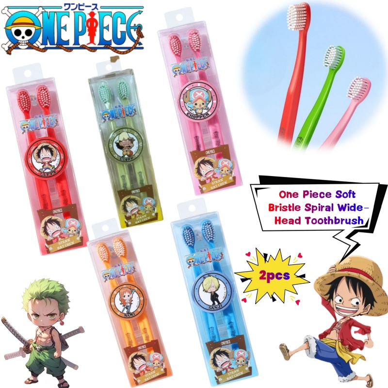 Brush Bristle Set - One Piece Luffy Zoro Usopp Sogeking