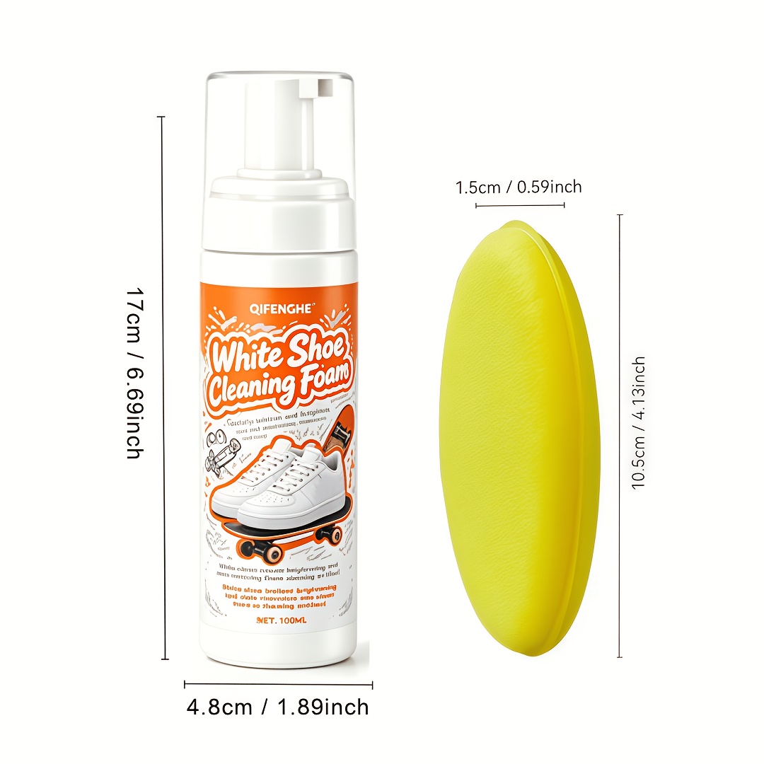 Portable No Rinse White Shoe C - The Sneaker Care recension och pris