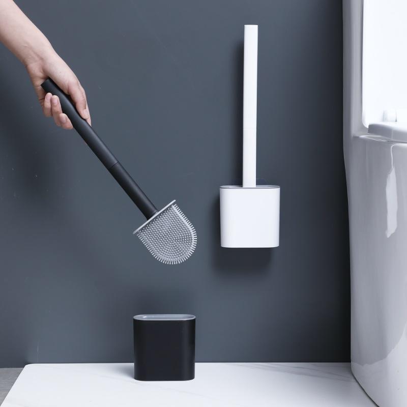 Silicone Toilet Brush Set Wall - Brush Bristle Set recension och pris