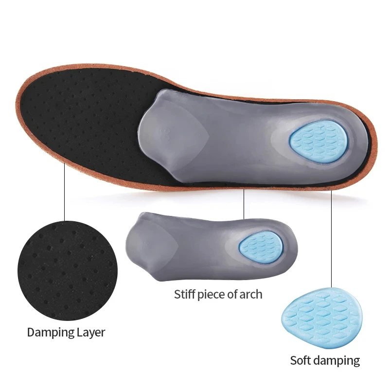2Pairs Unisex Leather Orthoped - The Sneaker Care recension och pris