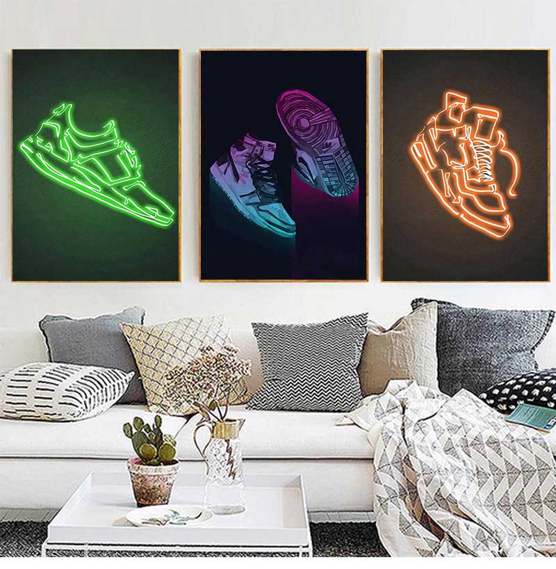 Fashion Graffiti Sneakers Wall - Waterproof Spray Shoe recension och pris