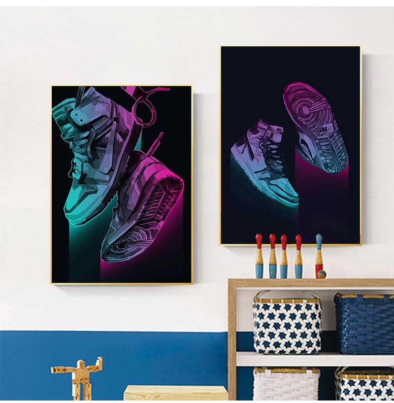 Fashion Graffiti Sneakers Wall - Waterproof Spray Shoe recension och pris