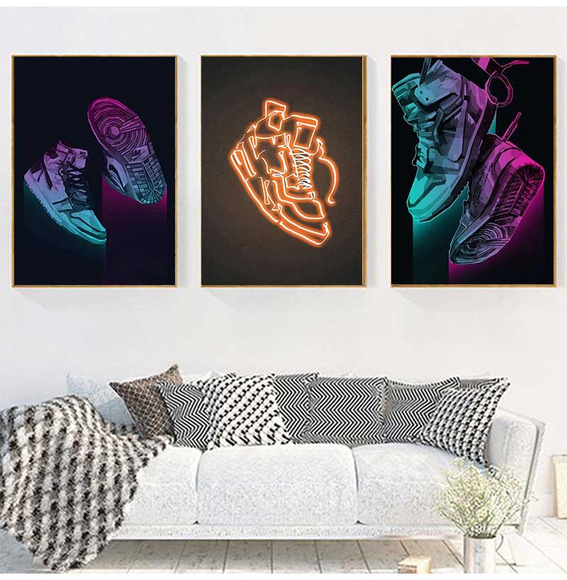 Fashion Graffiti Sneakers Wall - Waterproof Spray Shoe recension och pris