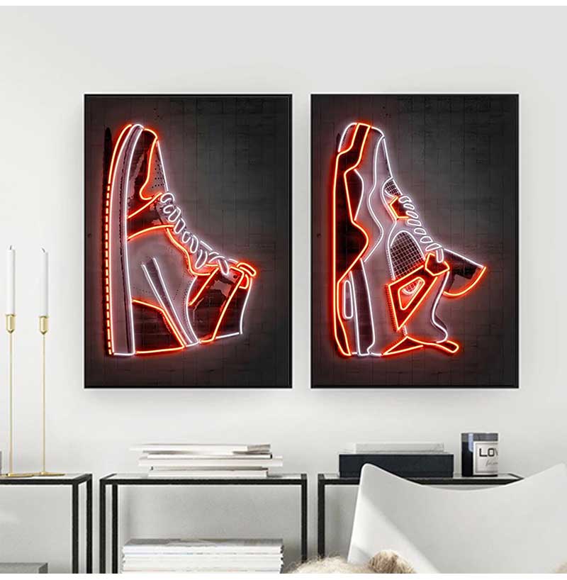 Fashion Graffiti Sneakers Wall - Waterproof Spray Shoe recension och pris