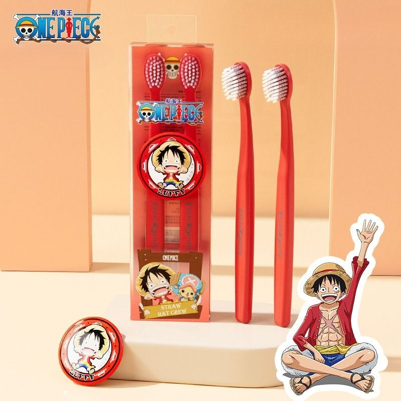 One Piece Luffy Zoro Usopp Sog - Brush Bristle Set recension och pris