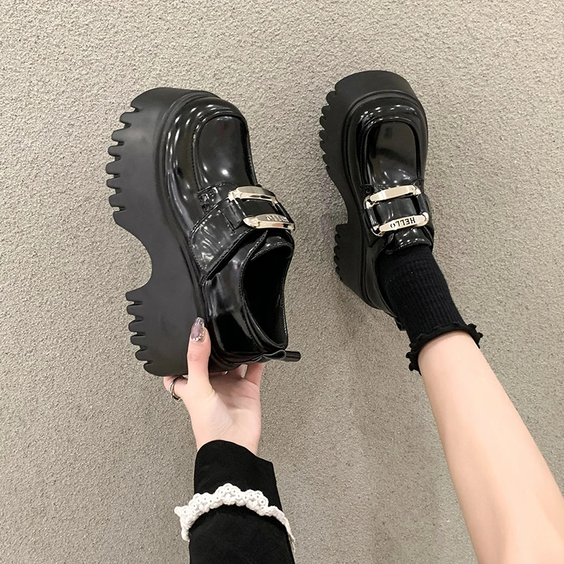 Women High Platform Shoes Autu - Leather Sneaker Care Kit recension och pris