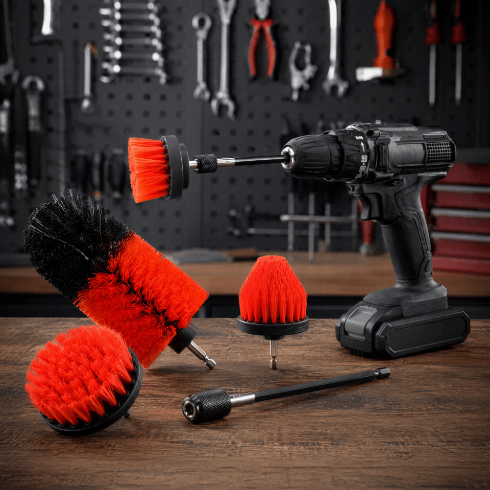 5Pcs Round Brush Head Drill Br - Brush Bristle Set recension och pris