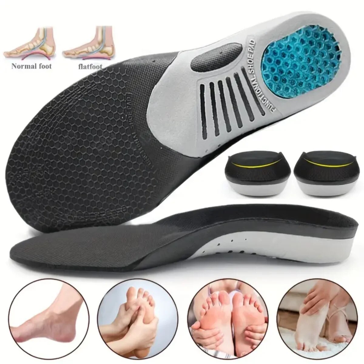 1Pair Orthopedic Insoles Ortho - The Sneaker Care recension och pris