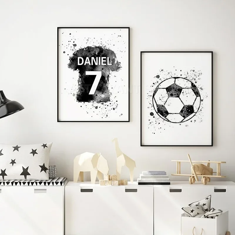Watercolor Soccer Jersey Custo - Waterproof Spray Shoe recension och pris
