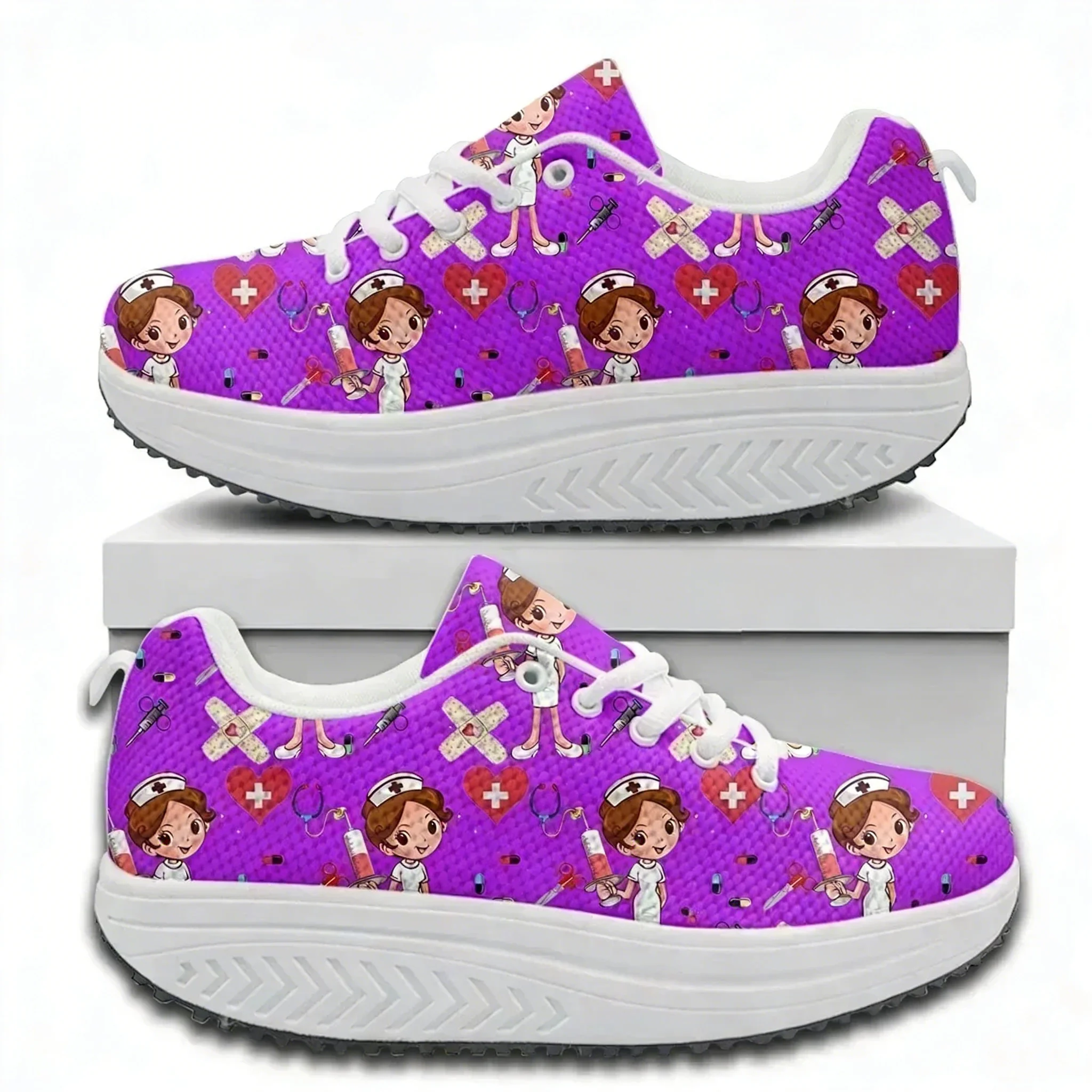 Comfort Lace-up Platform Sneak - The Sneaker Care recension och pris