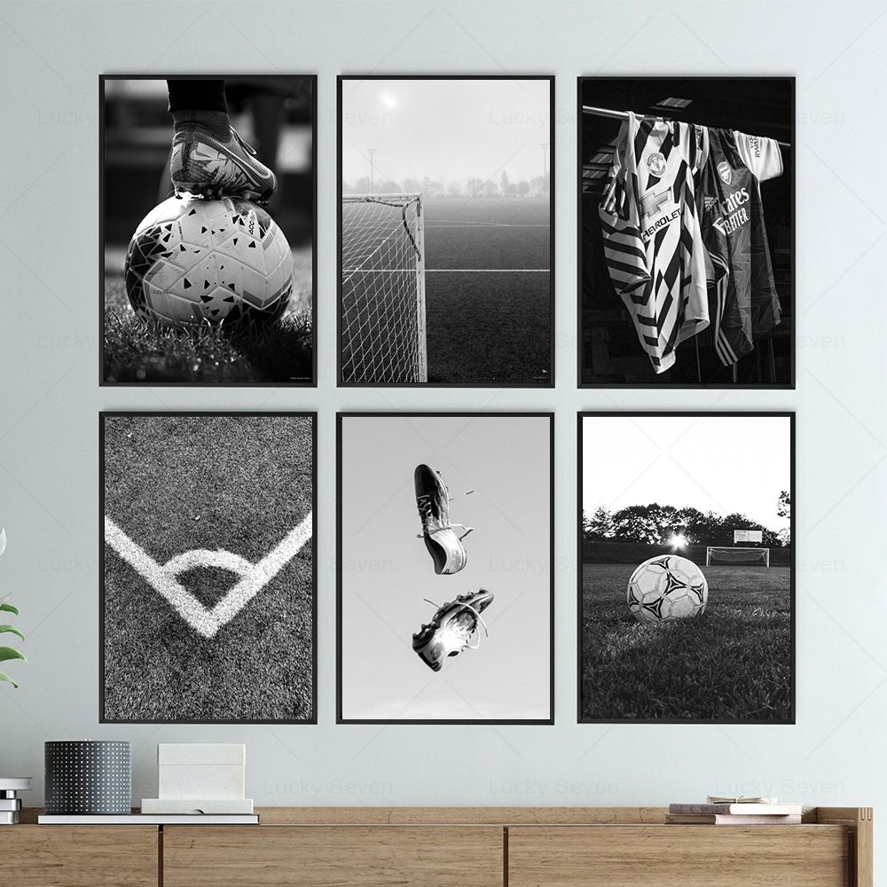 Football Posters Soccer Ball S - Waterproof Spray Shoe recension och pris