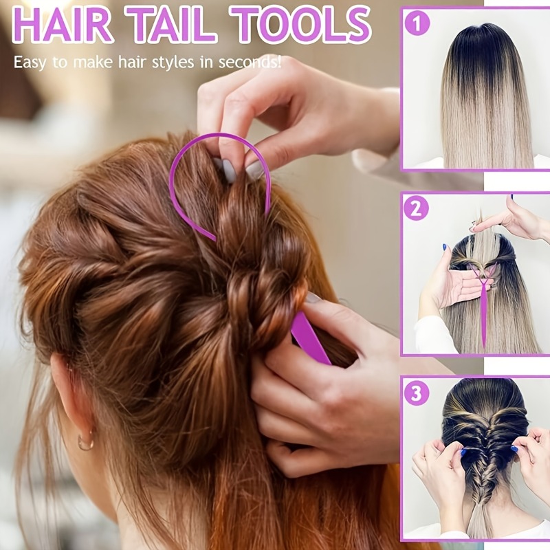 6Pcs Professional Hair Styling - Brush Bristle Set recension och pris