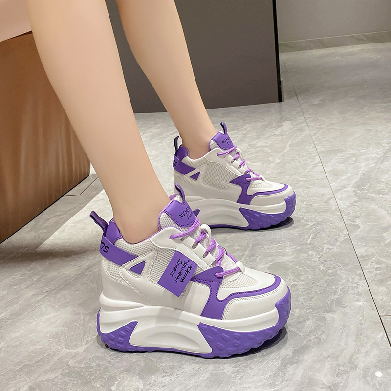 9.5CM Women High Platform Snea - Leather Sneaker Care Kit recension och pris