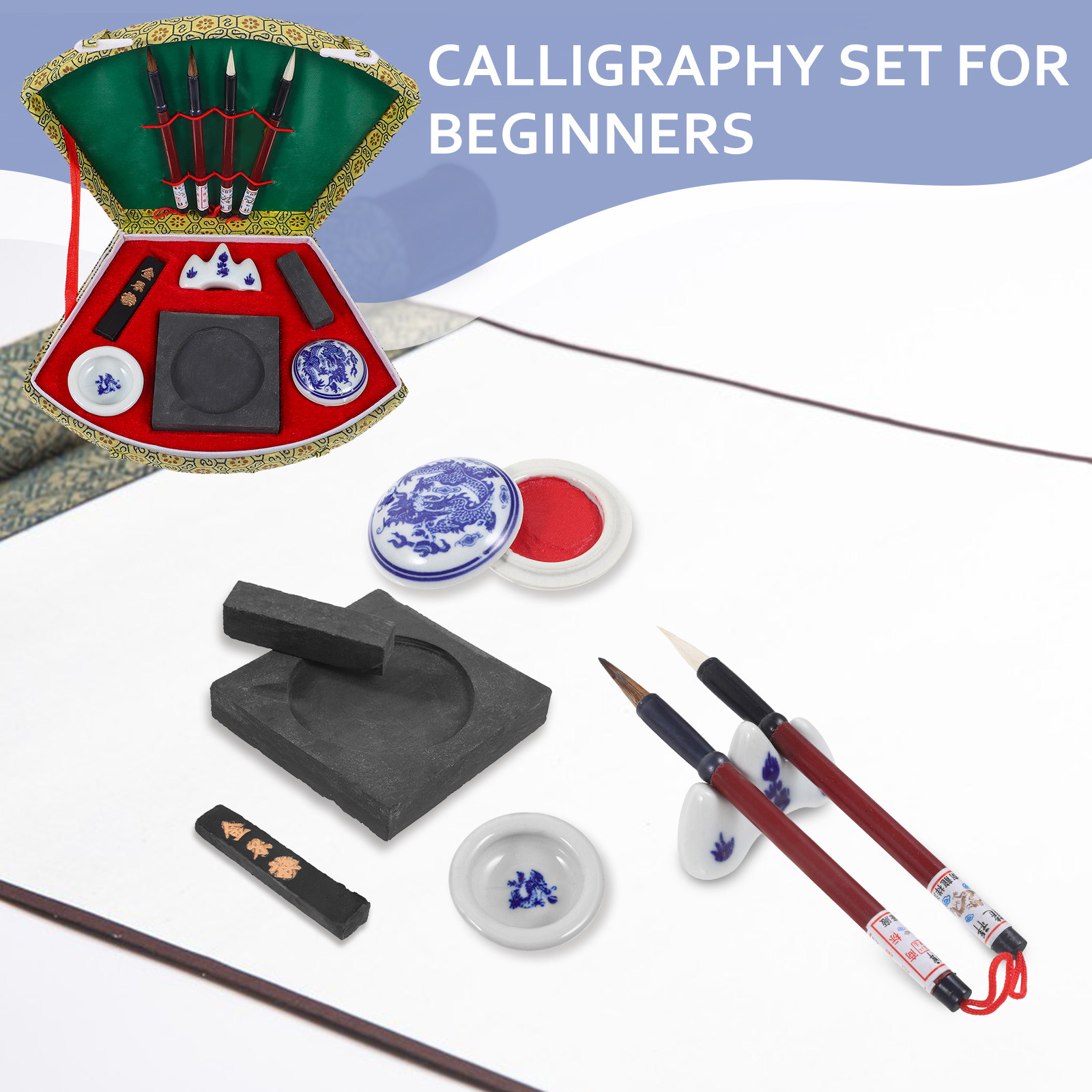 1Set Chinese Calligraphy Brush - Brush Bristle Set recension och pris