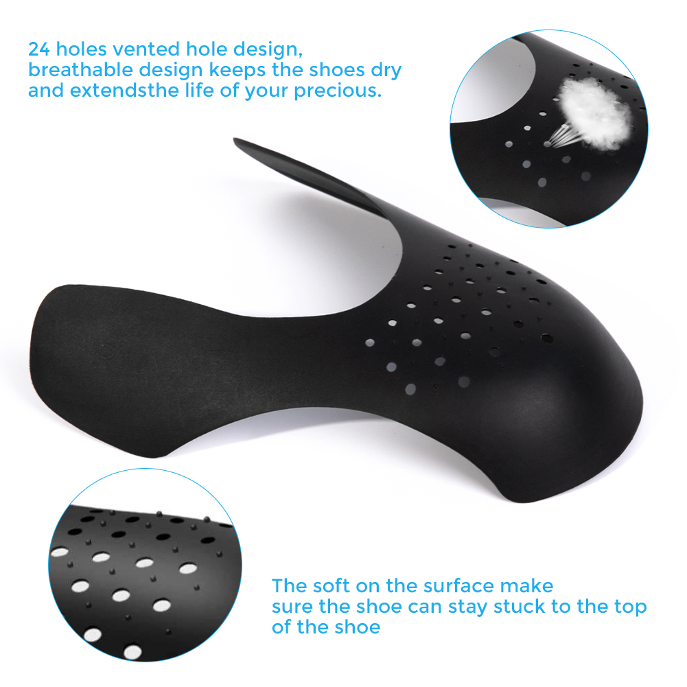 New 1 Pair Anti-Wrinkle Crease - Crease Protector Toe recension och pris