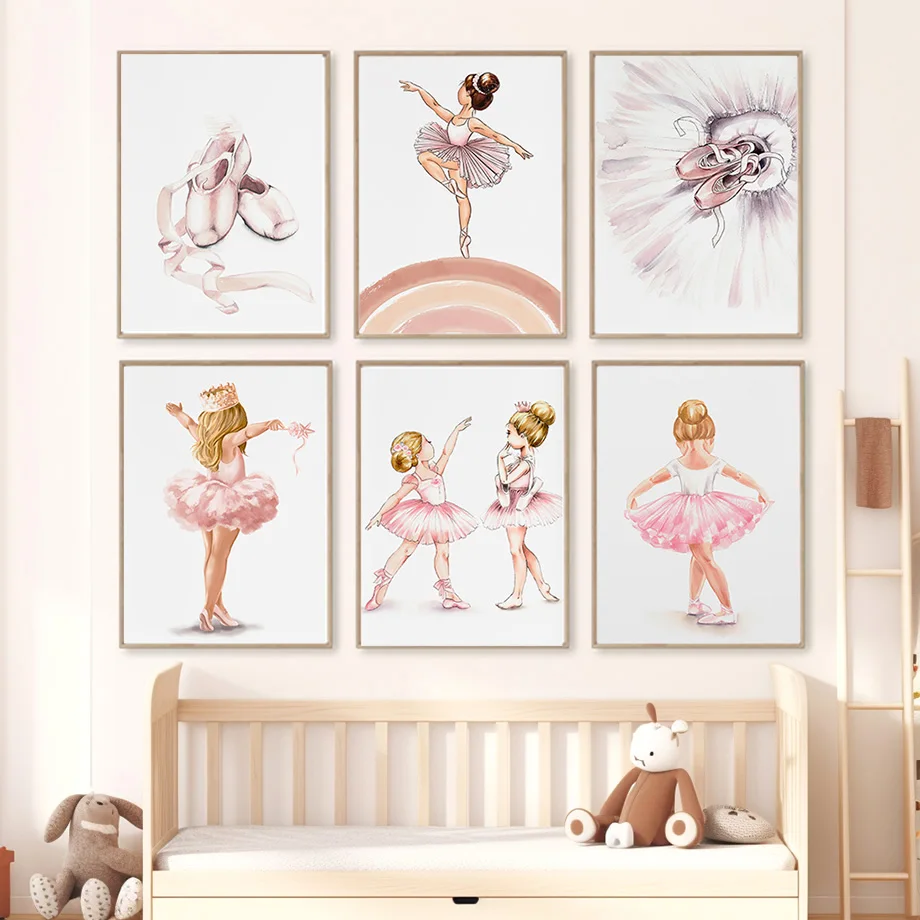 Watercolor Ballet Girls Shoes  - Waterproof Spray Shoe recension och pris