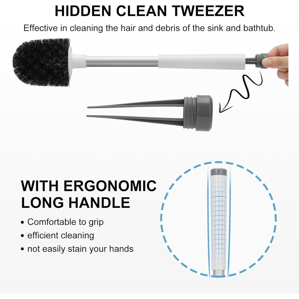 Closing Lid Toilet Bowl Brushe - Brush Bristle Set recension och pris
